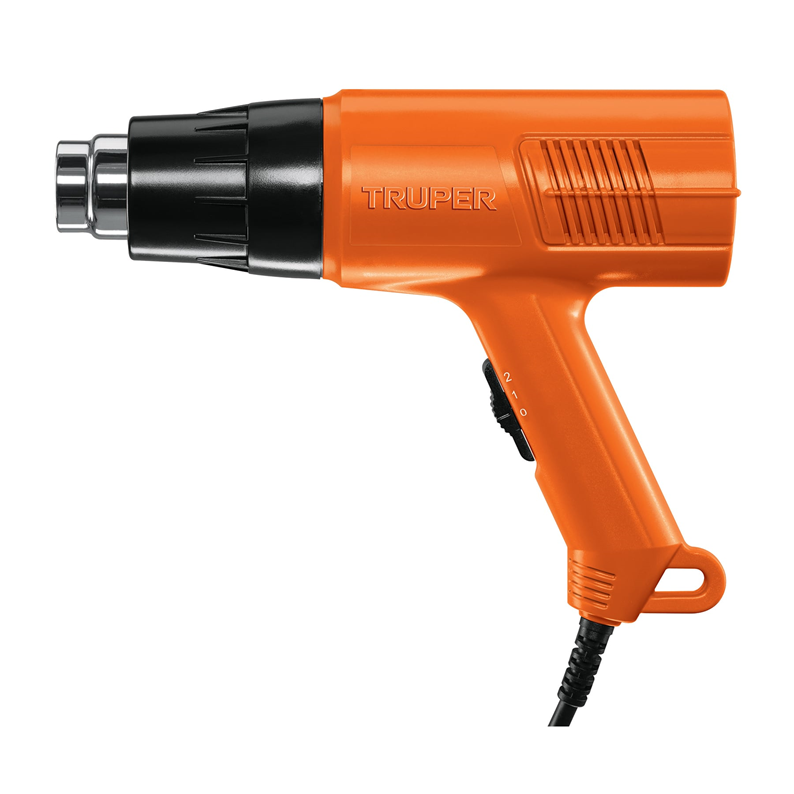 Pistola de Calor, Máximo 1500W, 2 Niveles de Temperatura (45°C/500°C), TRUPER PISCA-A2