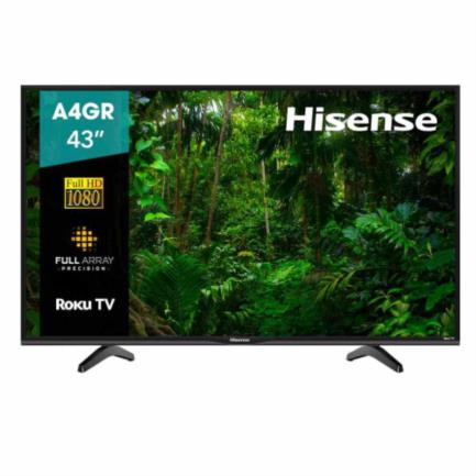 Televisión LED Smart TV, 43" FHD (1920 x 1080), Serie A4GR, HDMI / USB, HISENSE 43A4GR