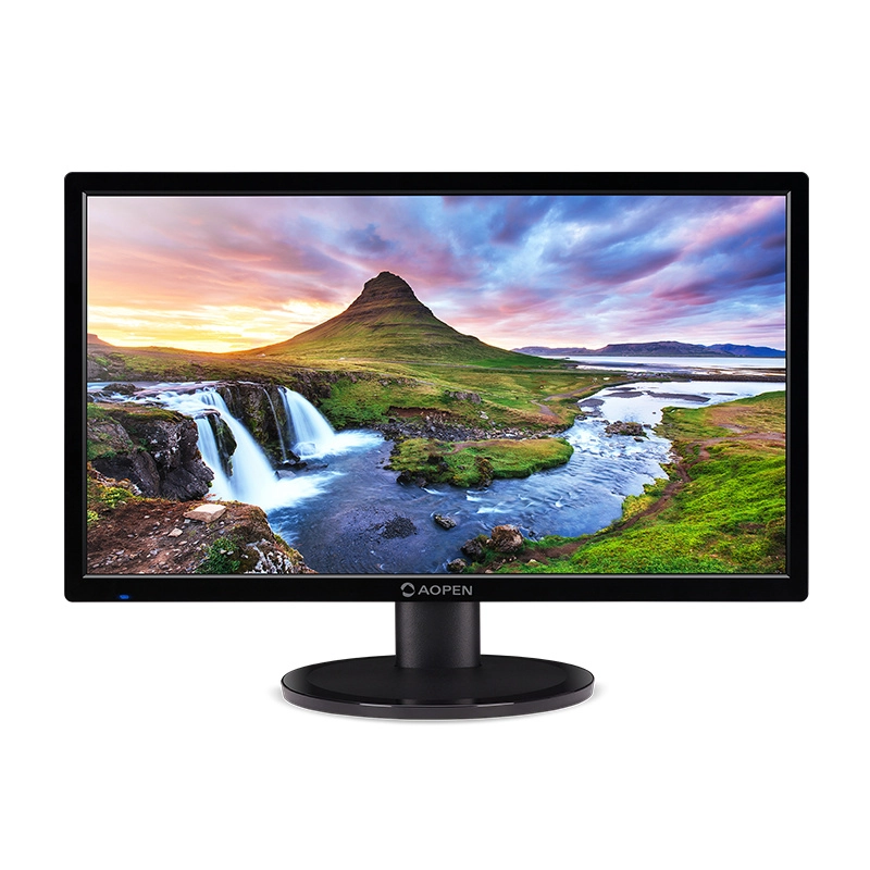 Monitor LED AOPEN 20CH1Q de 19.5", Resolución HD (1366 x 768), 5 ms, HDMI/VGA, Color Negro, ACER UM.IC1AA.003