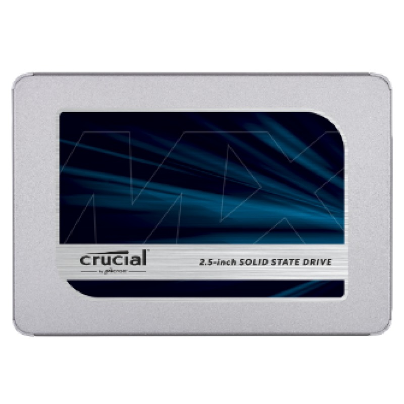 Unidad de Estado Sólido (SSD) MX500, Capacidad 1TB, F. F. 2.5" / 7mm, SATA (6Gb/s), CRUCIAL CT1000MX500SSD1