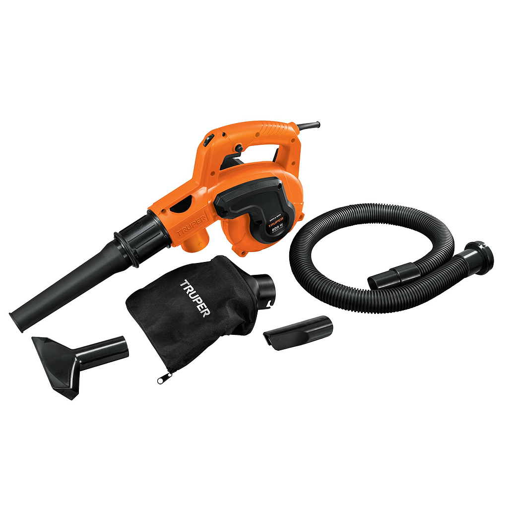 Sopladora / Aspiradora Portátil, 800W, Incluye Bolsa para Polvo, TRUPER SOPLA-800