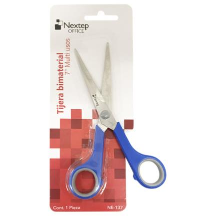 Tijera Bimaterial 7", Mulitusos, NEXTEP NE-137