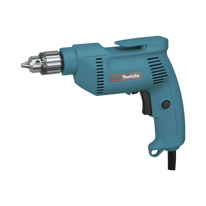 Taladro 120 Vca (3/8"), Velocidad Variable de 0 a 2500 RPM, Potencia 530 W, Incluye Llave de Mandril, MAKITA 64-07