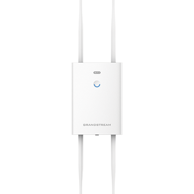 Punto de Acceso para Exterior Wi-Fi 6 802.11 ax 3.55 Gbps, MU-MIMO 4x4:4 con Administración desde la Nube Gratuita o Stand-Alone, GRANDSTREAM GWN7664LR
