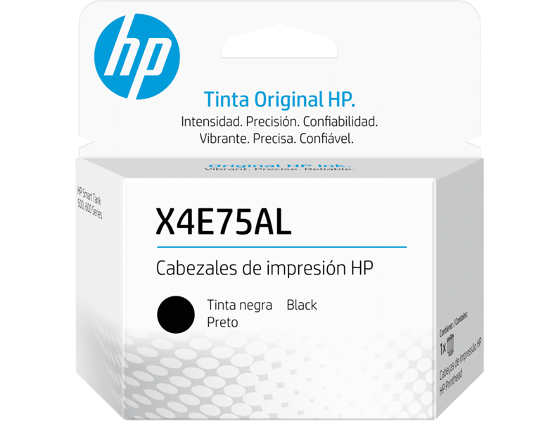 Cabezal de Impresión Original, Ink Tank, Color Negro, HP X4E75AL