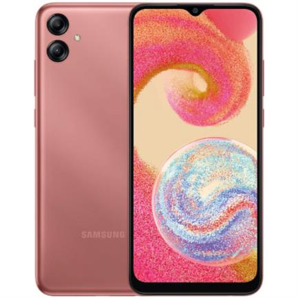 Smartphone Galaxy A04e, CPU MediaTec Helio G35, RAM 3GB, ROM 64GB, Multi Touch 6.5", BT, Wi-Fi, Cámara 13MP, Android 12, Color Copper, SAMSUNG SM-A042FD-64-CP