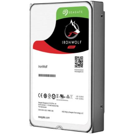 Disco Duro IronWolf, Capacidad 6TB, SATA 6Gbs, F.F. 3.5", 256MB Caché, 7200 rpm, Admite 1-8 Bahías, para NAS, SEAGATE ST6000VN001