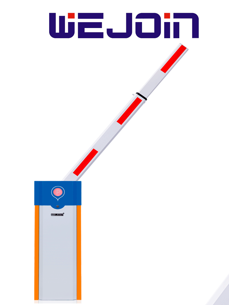 Barrera Vehicular, Uso Rudo, Servo Motor, Brazo Octagonal Telescópico 4.5m - 6m, Velocidad 5 Segundos, Izquierda o Derecha, WEJOIN WJCB01SV-IL56TC