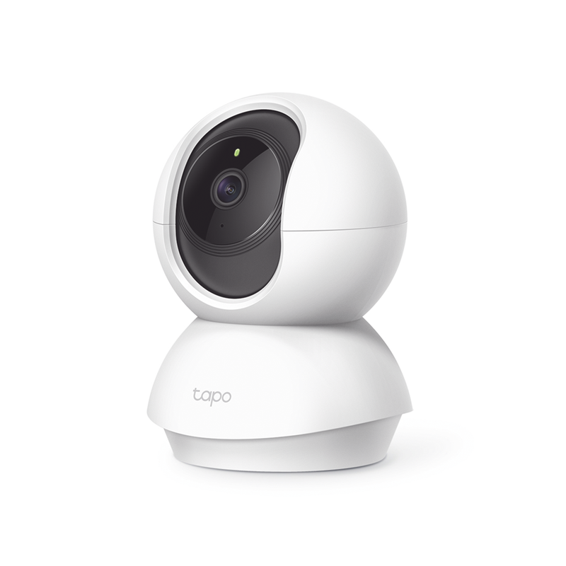 Cámara IP Wi-Fi Rotativa, para Hogar, 3 MP, Audio Doble Vía, Visión Nocturna, Notificación Push, Acepta Memoria Micro SD para Grabación, TP-LINK TAPO C210