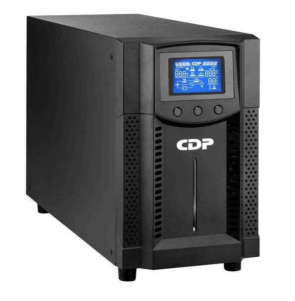 UPS (No Break), On Line Doble Conversión, 3000VA/ 2700W, Entrada 60 - 150V, Salida 100 - 127V (Configurable), Torre, 4 Contactos, Terminal L5-15P, CDP UPO11-3