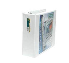Carpeta de Vinil con Aro "O" 3", Color Blanco, KINERA 9301BL