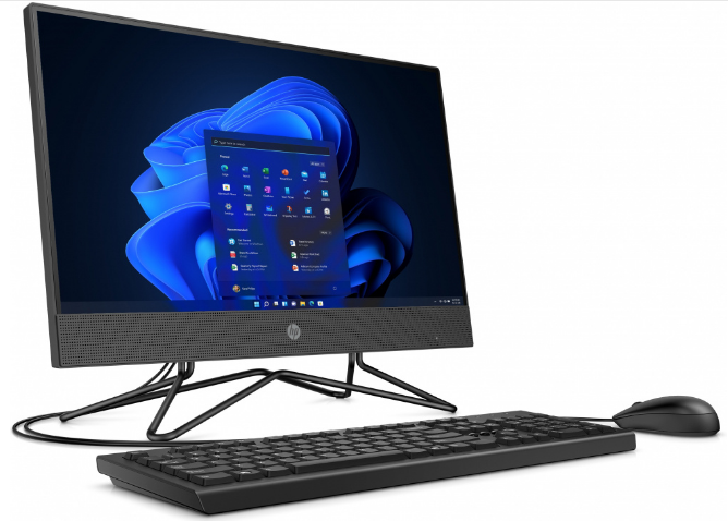 Computadora de Escritorio (Desktop) All in One 205 G4, AMD Ryzen 3 3250U, RAM 8GB DDR4, 256GB SSD, 21.5" LED, Win 11 Home, Color Negro, HP 7F5K0LT#ABM