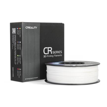 Filamento para Impresoras 3D, CR-ABS, Contenido 1Kg, Diámetro 1.75mm, Color Blanco, CREALITY 3301020031