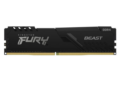 Memoria RAM FURY Beast, DDR4, 32GB, 3200MHz, PC4-25600, 1.35V, CL16, XMP, KINGSTON KF432C16BB/32