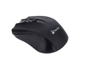 Ratón (Mouse) Inalámbrico, USB, Color Negro, 1600 dpi, Baterías Incluidas, NEXTEP NE-410