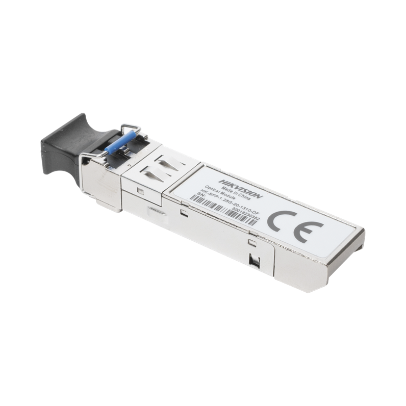 Transceptor Mini-GBIC SFP, Distancia 20 Kms, Conector LC, Dúplex, Monomodo, HIKVISION HK-SFP-1.25G-20-1310-DF