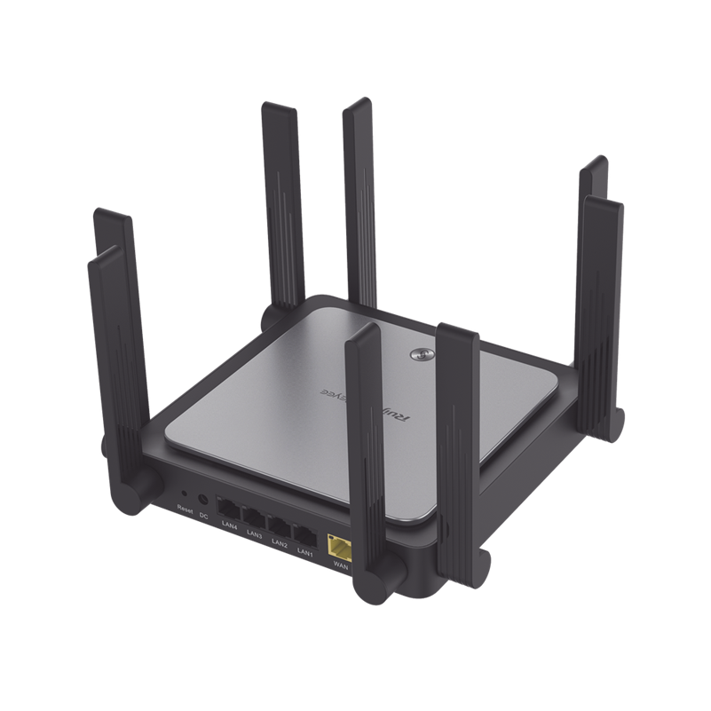 Home Router Inalámbrico MESH WI-FI 6 4x4 Doble Banda, 1 Puerto WAN Gigabit y 4 Puertos LAN Gigabit, RUIJIE RG-EW3200GXPRO