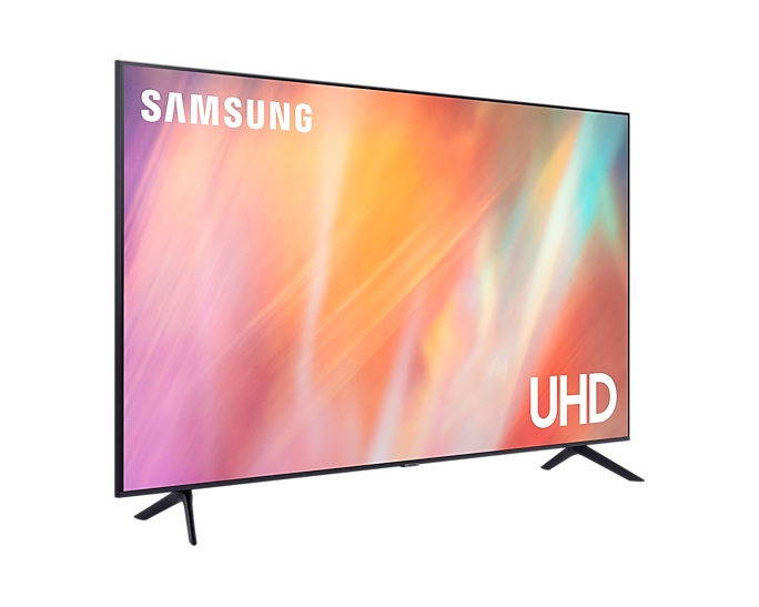 Televisión LED Smart TV de 50", Resolución 3840 x 2160 (Ultra HD 4K), Bluetooth, HDR10+, SAMSUNG UN50AU7000FXZX