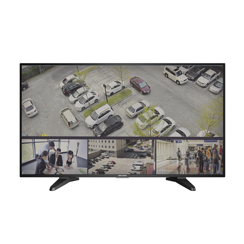 Monitor LED 32" Ultra-Brillante Full HD con Altavoces Potentes, Ángulo de Visión 178° y Entradas HDMI-VGA, Funcionamiento 24/7, Montaje VESA, Calibración Inteligente de Imagen, HIKVISION DS-D5032QE