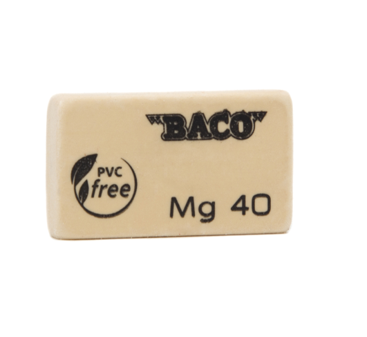 Borrador de Goma Migajón Modelo MG-40, 1 Pieza, BACO GM011