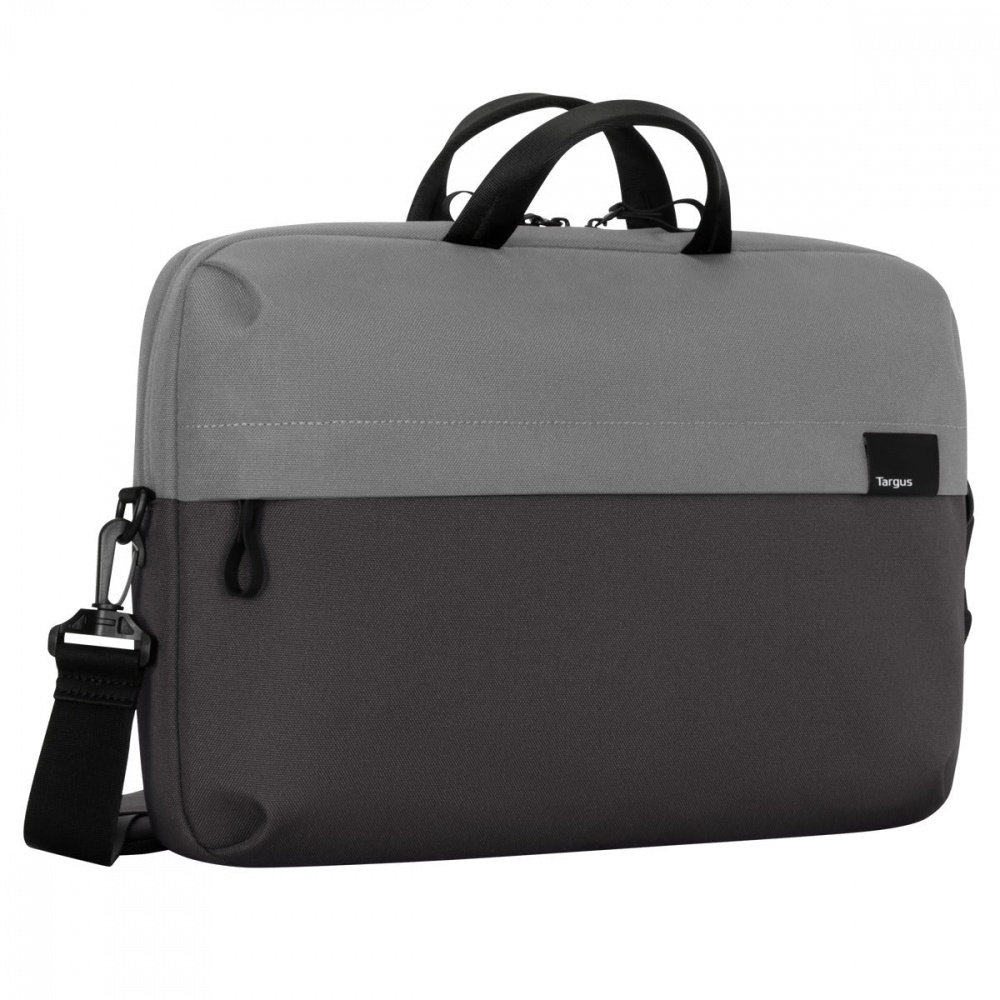 Maletín, Modelo Sagano EcoSmart, para Laptops hasta 14", Color Negro / Gris, TARGUS TBS574GL