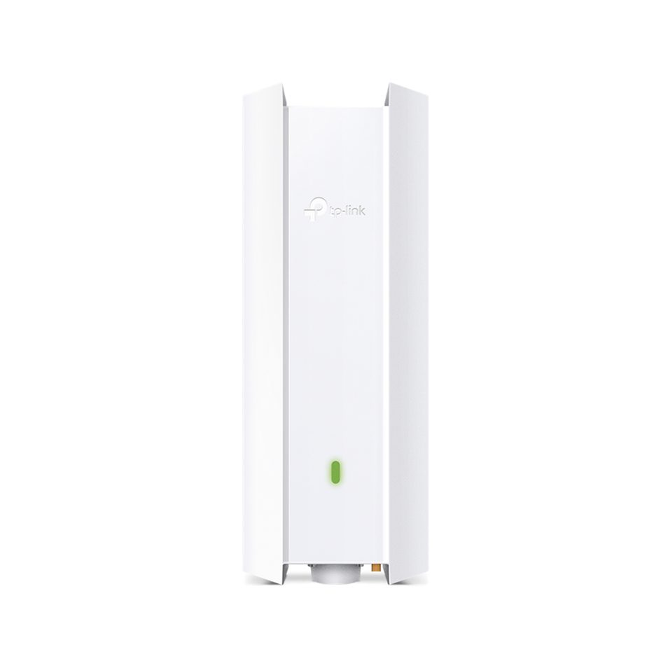 Punto de Acceso (Access Point) Omada Exterior-Interior, Wi-Fi 6 AX3000, MU-MIMO 2x2, Mesh Omada, Alta Densidad de Usuarios, Para Montaje en Mástil/ Pared, Alimentación PoE+, TP-LINK EAP650-OUTDOOR