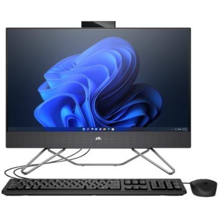 Computadora de Escritorio (Desktop) All in One 205 G8, AMD R7 5700U, RAM 8GB DDR4, SSD 512GB, 23.8" LED, No DVD, Win 10 Pro, HP 637L5LT#ABM