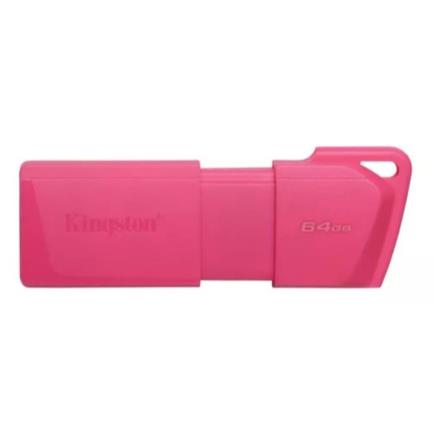 Memoria Flash USB 3.2, DataTraveler Exodia M, Capacidad 64GB, Color Rosa, KINGSTON KC-U2L64-7LN