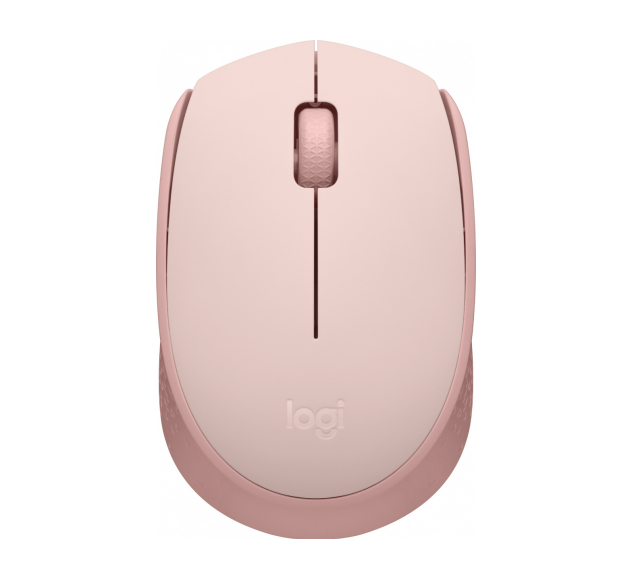 Ratón (Mouse) Óptico Modelo M170, Inalámbrico (USB), Hasta 1000 DPI, Color Rosa, LOGITECH 910-006862