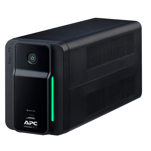 UPS (No Break) Línea Interactiva, 700VA/360W, Entrada 89-145V, 4 Contactos NEMA 5-15R, 120V, Color Negro, APC BVX700LU-LM