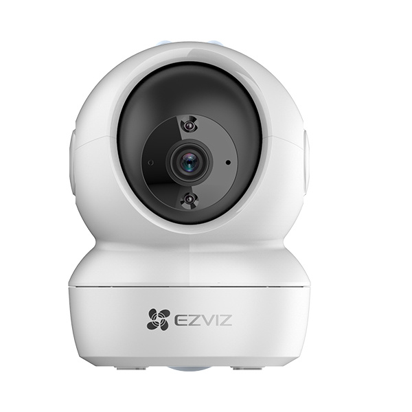 Mini Cámara IP PT 2MP, Wi-Fi / RJ45, Seguimiento Inteligente, Audio de Dos Vías, IR hasta 10 Metros, Ranura para Memoria MicroSD, Uso Interior, EZVIZ H6C