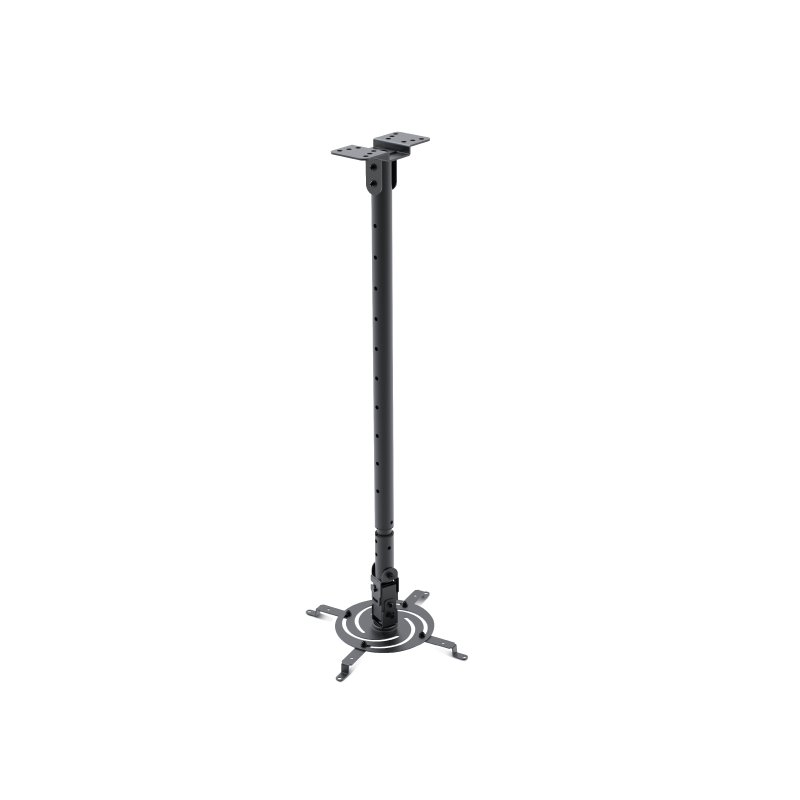 Soporte Universal de Techo para Proyectores, Inclinación -15º + 15º, Carga Máx. 15Kg, Ajustable de 850 a 1215 mm, KLIP EXTREME KPM-610B