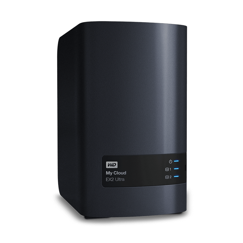 Almacenamiento en la Nube Personal (NAS) My Cloud EX2, Marvell Armada 385, RAM 1GB, 2 Bahías Hot Swap - HDD 12TB, USB 3.0 / Ethernet, para Mac/PC, WESTERN DIGITAL WDBVBZ0120JCH-NESN