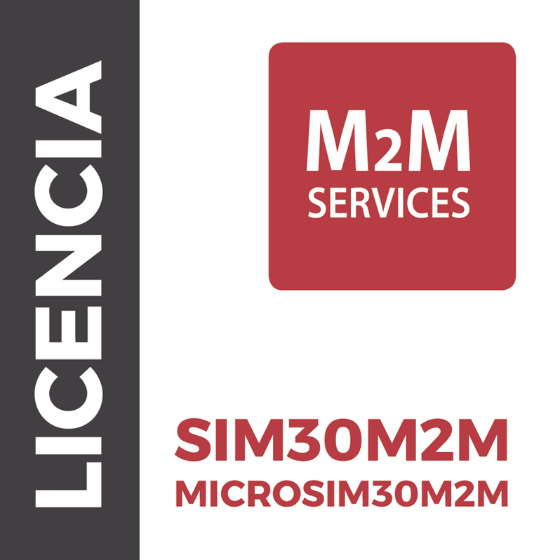 (Voucher) Mes de Servicio para SIM SIM30M2M (25MB), M2M SERVICES VOUCHER1M-SIM30M2M