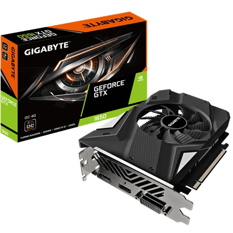 Tarjeta de Video NVIDIA GeForce GTX 1650 OC rev. 2.0, 4GB GDDR6, 1xHDMI, 1xDVI-D, 1xDP, PCI Express x16 3.0, GIGABYTE GV-N1656OC-4GD REV4.0