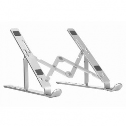 Base para Laptop de Metal 45°, Alumunio, BROBOTIX 263564 