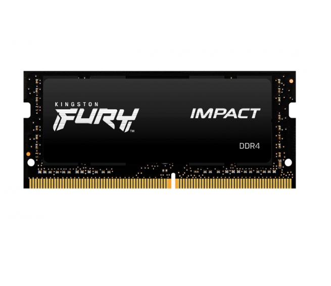 Memoria RAM SO-DIMM Fury Impact DDR4, 3200 MHz, 32GB, CL20, XMP, KINGSTON KF432S20IB/32R