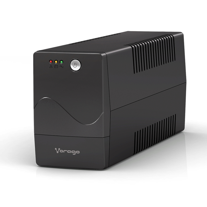 UPS (No Break), Modelo UPS-301 Offline, 800VA / 480W, Entrada 110V - 120V, Salida 120V, 6 Contactos, VORAGO UPS-301