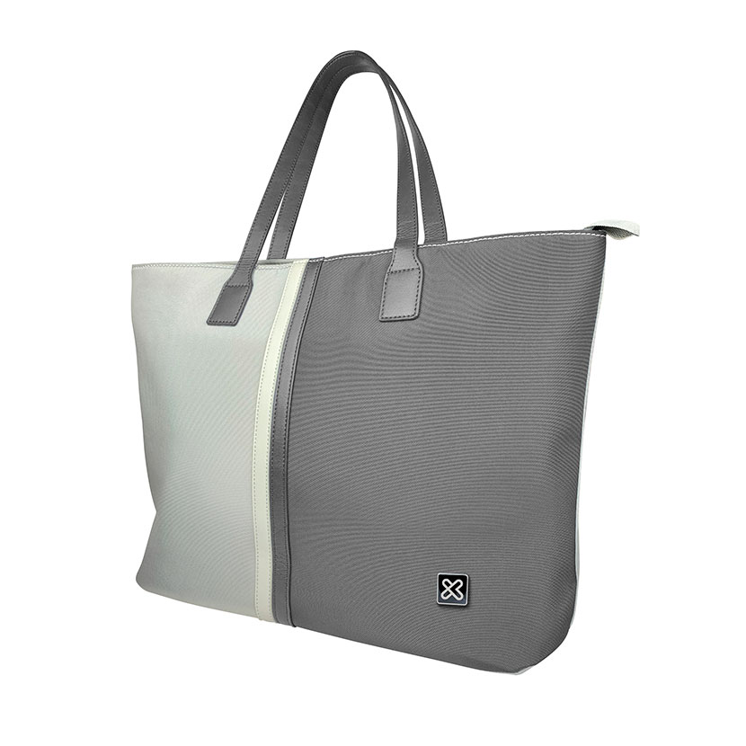 Bolso para Dama Capri, para Laptops hasta 15.6", Color Gris, KLIP EXTREME KLB-461GR