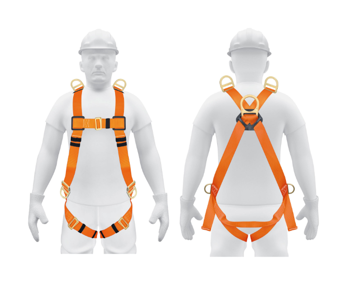 Arnés de Cuerpo Completo con 5 Anillos, ANSI, TRUPER ARN-5438
