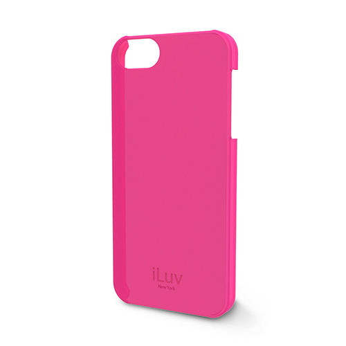 Carcasa Rígida iLuv Overlay 1 Translúcida para iPhone 5 Color Rosa