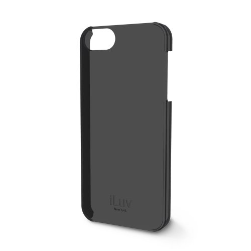Carcasa Rígida iLuv Overlay 1 Translúcida para iPhone 5 Color Negro