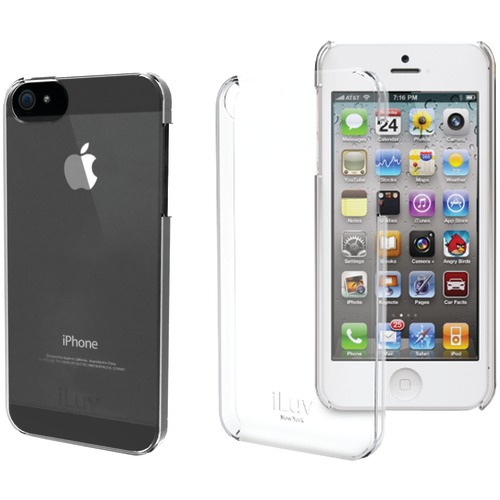 Carcasa Rígida iLuv Gossamer 1 para iPhone 5 Transparente