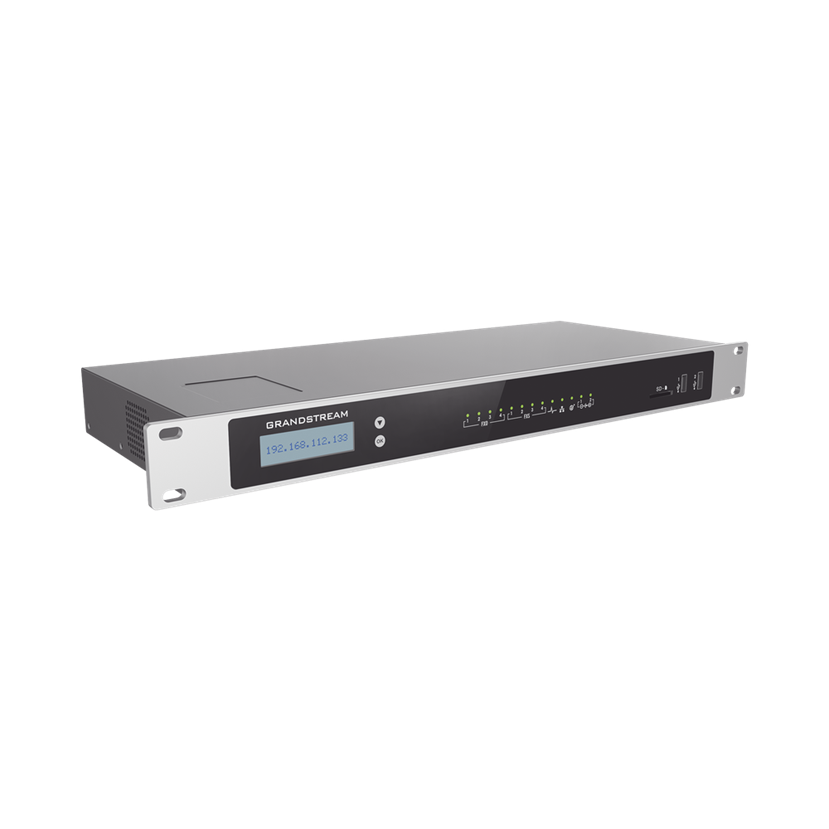 Conmutador IP-PMX, 4 Puertos FXO + 4 FXS, 350 Llamadas Simultáneas, 2500 Usuarios, Tres Puertos Gigabit con PoE+ Integrado, GRANDSTREAM UCM6304