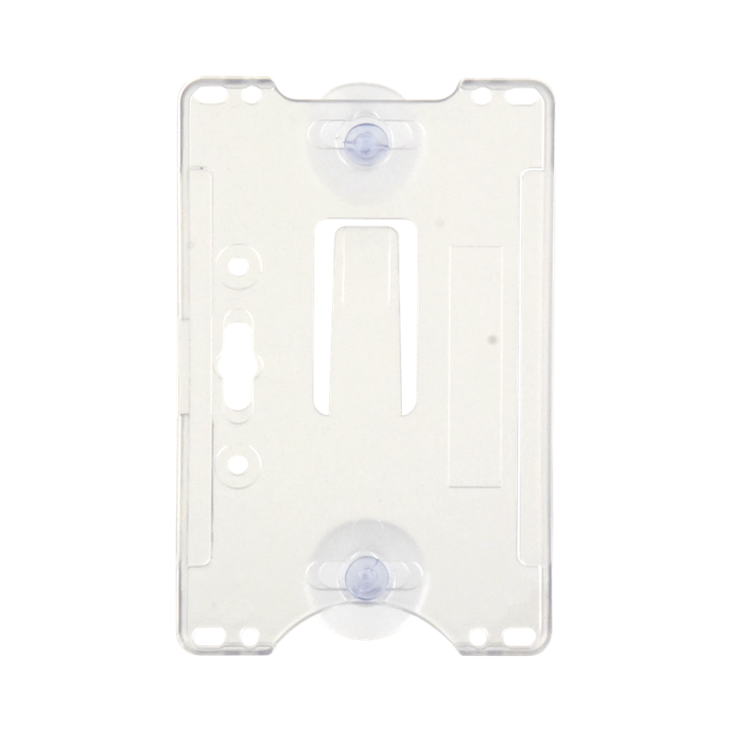 Porta Tarjeta de Plástico ABS, Transparente, Compatible con Tarjetas ACCESSCARDEPC / PROCARDX o Formato CR80, ACCESSPRO ACCESS-HOLDERA