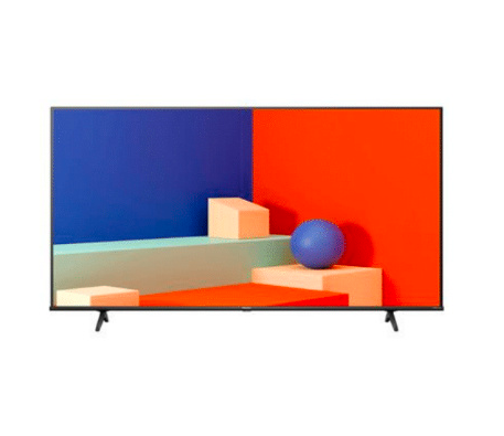 Televisión LED Smart TV de 55", Resolución 3840 x 2160 (Ultra HD 4K), VIDAA OS, Color Negro, HISENSE 55A65KV