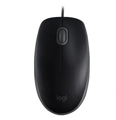 Ratón (Mouse) Óptico Modelo M110, Alámbrico (USB), Hasta 1000 DPI, Color Negro, LOGITECH 910-006756