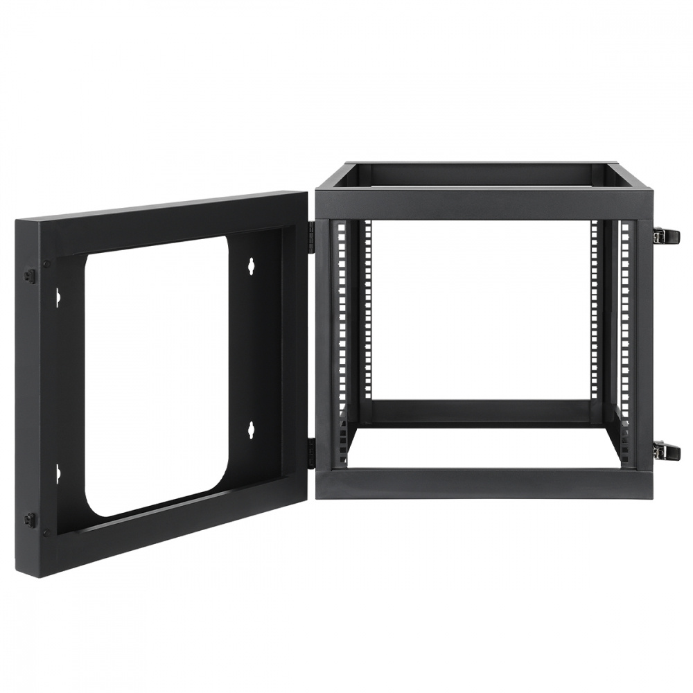Gabinete para Montaje en Pared, Rack 19" de 9 Unidades, Hasta 40KG, MANHATTAN 716048