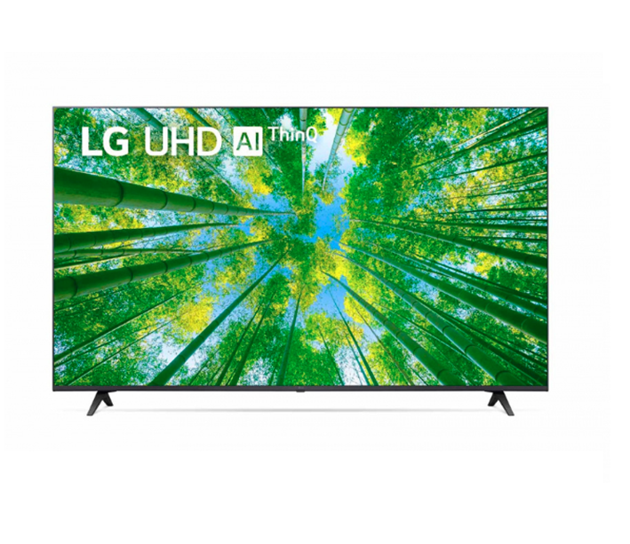 Smart TV AI ThinQ 60", Resolución 4K UHD (3840 x 2160), Sistema WebOS, Conexión Wi-Fi / Ethernet, LG 60UQ8000PSB