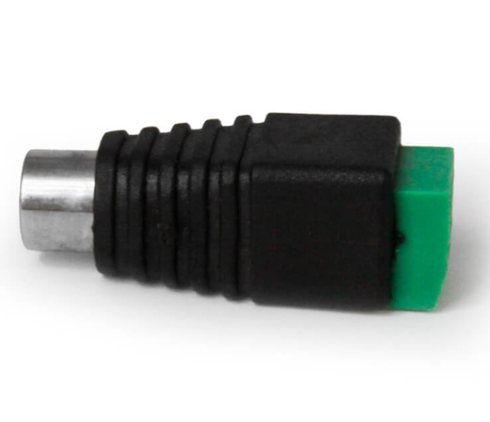 Conector / Adaptador Audio/ Video RCA, Cat5/Cat6 de UTP, QIAN QAY-60305